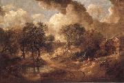 Thomas Gainsborough Suffolk landscape oil